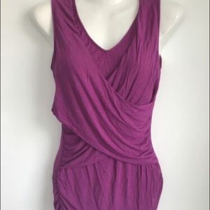 StitchFix 41 Hawthorn Purple Crossfront Tank Sz M